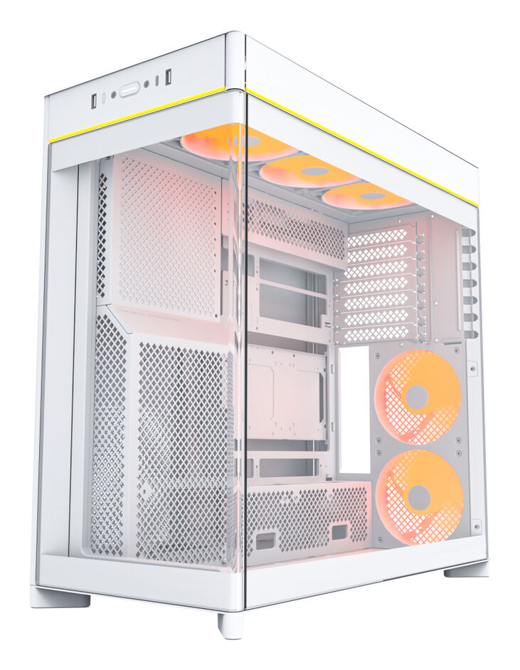 Caja ATX Montech HS02 Pro Blanco image number 3
