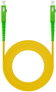 Cable de Fibra &Oacute;ptica NanoCable SC/APC-SC/APC Monomodo Simplex LSZH 3 M Amarillo image number null