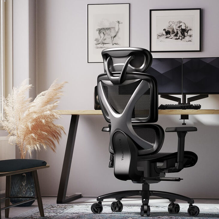 Silla Gaming Ergonomica ThunderX3 XTC - Negro/Negro image number 9