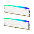 V-Color Kit 32GB (2 x 16GB) DDR5 6000MHz Manta Xfinity RGB Blanco CL30 image number null