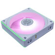 Ventilador Lian Li UNI FAN CL120 FLEX Wireless RGB Reverse Blade PWM Blanco 120mm (Pack 3) image number null