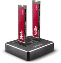 CLONE DUAL SDD Dock Station AXAGON ADSA-M2C USB-C 3.2 Gen2 - 2x NVMe