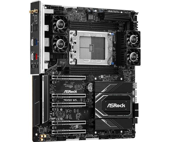 Placa Base ASRock TRX50 WS image number 3