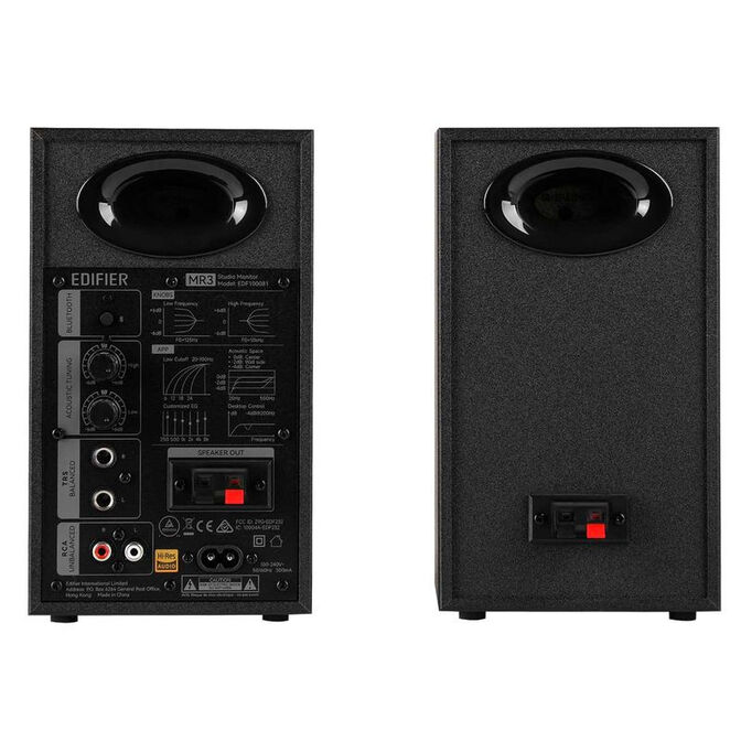 Altavoces Edifier MR3 Studio 2.0 36W Bluetooth Negras image number 3