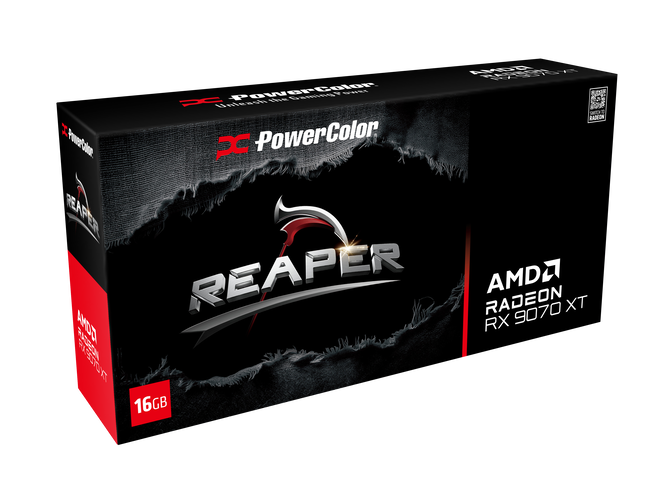 Tarjeta Gr&aacute;fica PowerColor Radeon RX 9070 XT Reaper 16GB GDDR6 image number 1