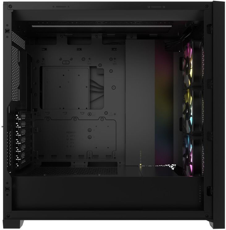 Torre ATX Corsair iCUE 5000D RGB Airflow Negro Cristal Templado image number 3