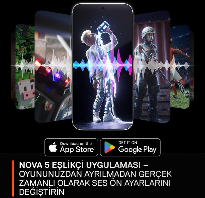 Auriculares SteelSeries Arctis Nova 5 Wireless/Bluetooth Negro image number 5