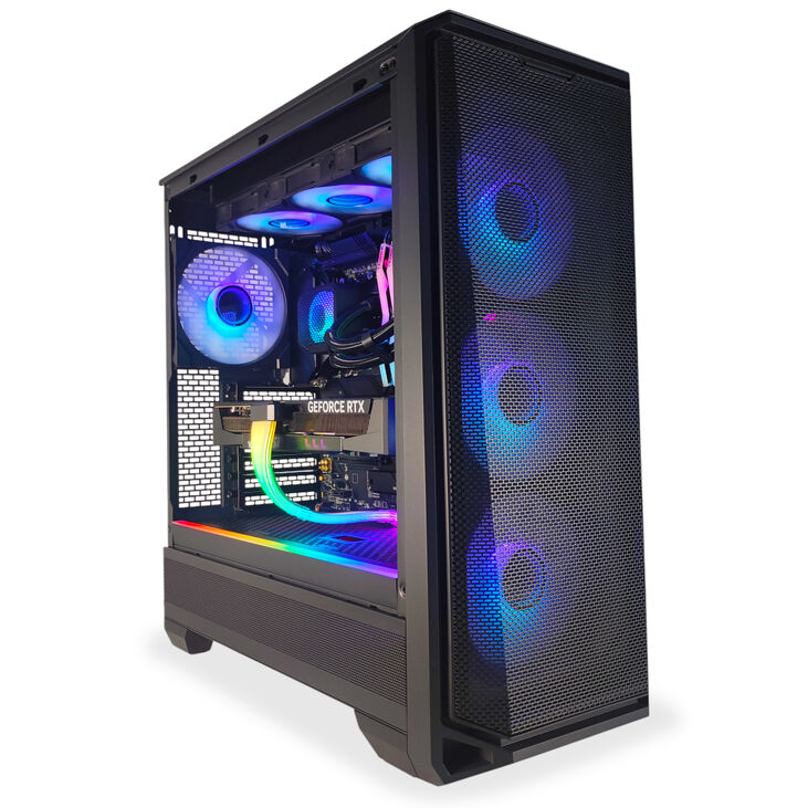 Ordenador King Mod Gamer-PC Ryzen 7 9700X 32GB DDR5 1TB RTX 5070 WiFi W11 image number 1