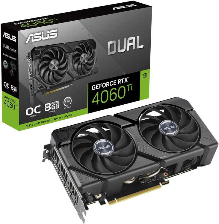 Tarjeta Gráfica Asus GeForce® RTX 4060 Ti Dual EVO OC 8GB GDDR6 DLSS3 image number 12