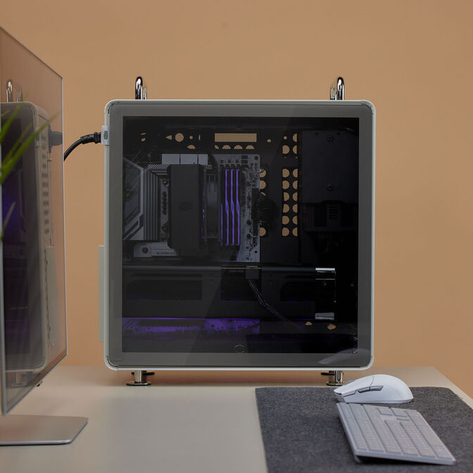 Torre E-ATX Cooler Master QUBE 540 Moonstone image number 12
