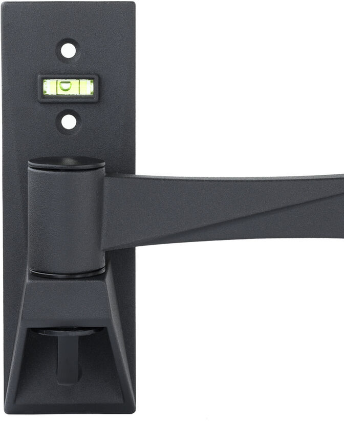 Soporte de Pared Tooq Tilt e GiRat&oacute;nrio 3 Pivots 13" a 27" Max. 15kg Negro image number 3