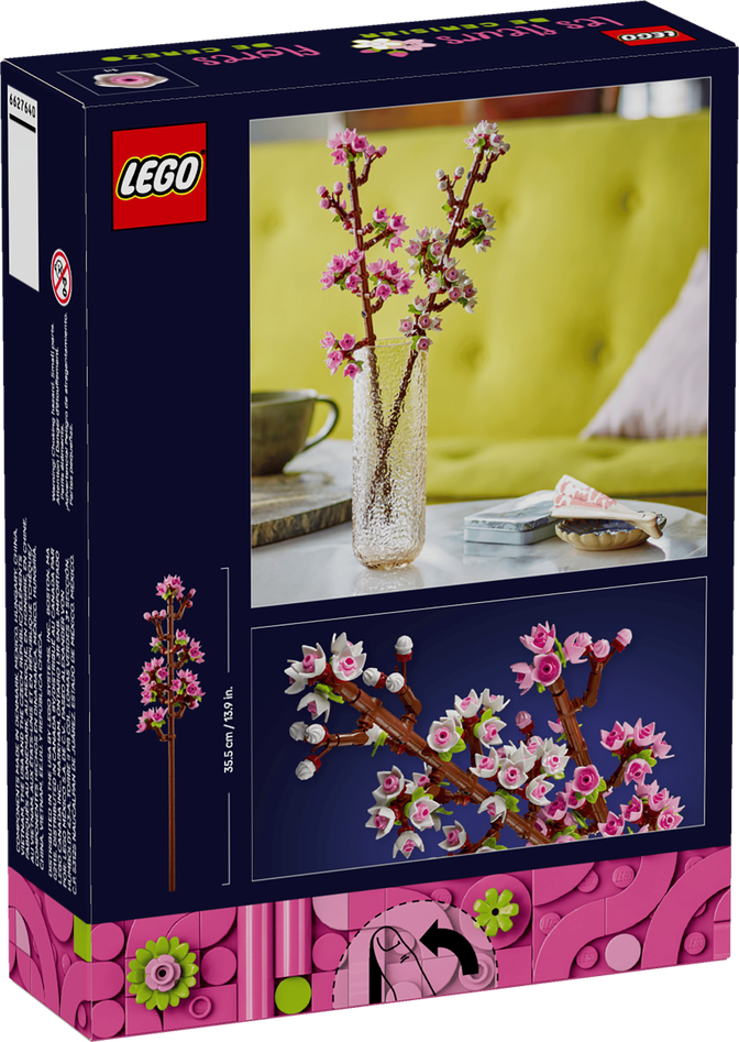 LEGO Botanicals: Cerezos, 430 Piezas (40725) image number 1