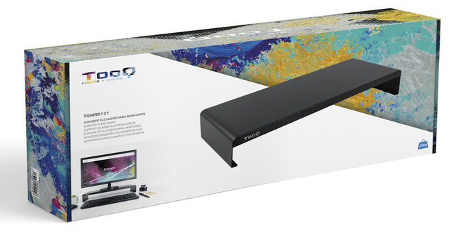 Soporte Elevador / Port&aacute;tiles Tooq Max. 20Kg Negro image number 2