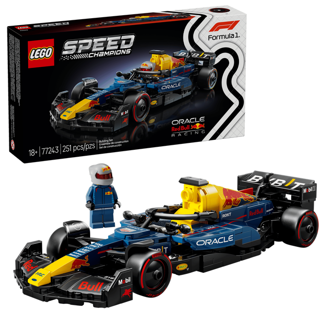 LEGO Speed Champions: Coche de Carreras Oracle Red Bull Racing RB20 F1, 251 Piezas (77243) image number 0