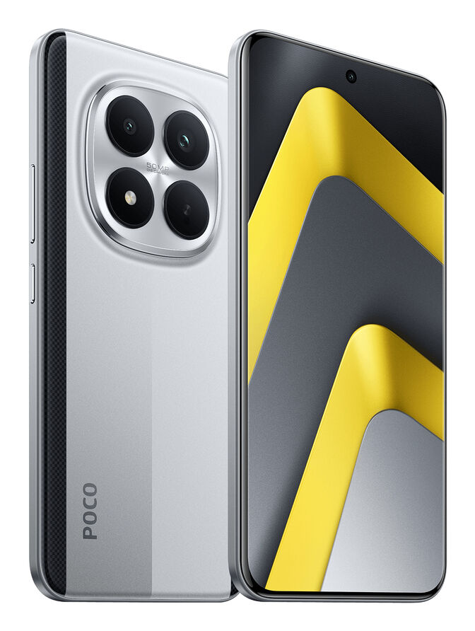Smartphone Xiaomi POCO M8 Pro 5G 6.77" (8 / 256GB) 120Hz Plateado image number 3