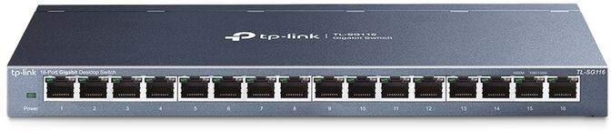 Switch TP-Link TL-SG116 16 Portas Gigabit Desktop Switch image number 0