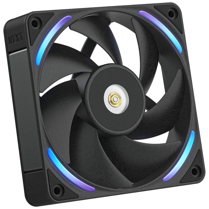 Ventilador  NZXT F120x Perfomance RGB 120mm - Single Pack Negras image number 0