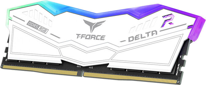 Team Group Kit 96GB (2 x 48GB) DDR5 6800MHz Delta RGB Branco CL36 image number 1