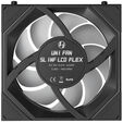 Ventilador Lian Li UNI FAN SL120 LCD Infinity FLEX Wireless Negro 120mm image number null