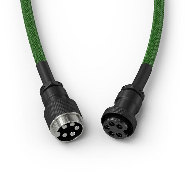 Cable Coiled Glorious USB-C para USB-A , 1,37m - Forest Green image number 3