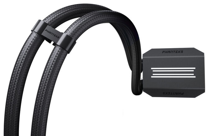 Water Cooler CPU Phanteks Glacier One 240D30 DRGB Negro - 240mm image number 3