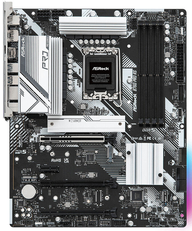 Placa Base ASRock B760 Pro RS image number 1