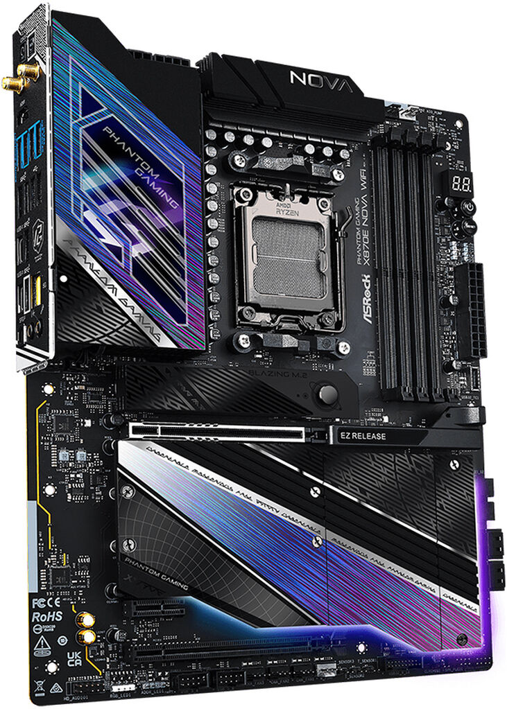 Placa Base ASRock X870E Nova WiFi image number 2