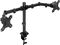 Soporte de Mesa Tooq Duplo 17" a 27" Max. 8kg/Monitor Negro