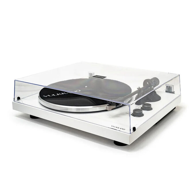 Gira-discos Vulkkano TD10 Bluetooth USB Branco image number 3