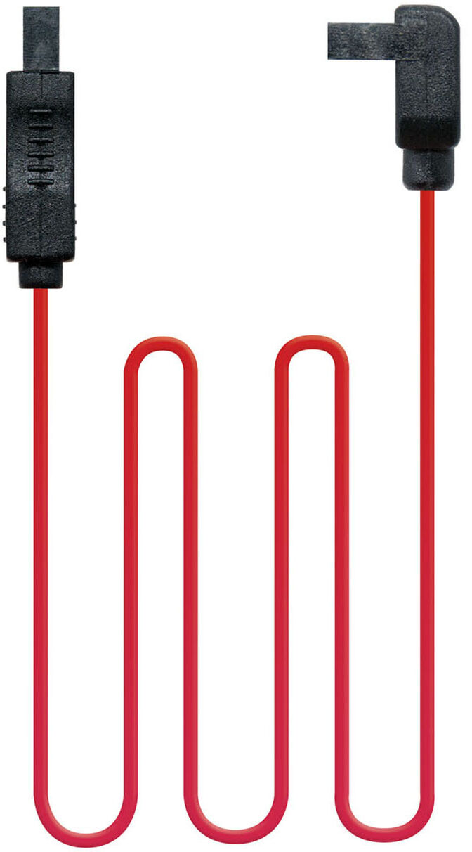 Cable SATA III Angular NanoCable 50 CM Rojo image number 1