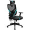 Silla Gaming Ergonomica ThunderX3 YAMA 1 - Negro/Turquesa