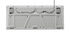 Teclado SteelSeries Apex 3 TKL (US) Blanco image number null