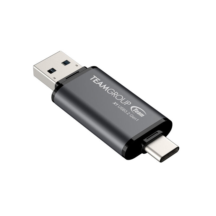 Pen Team Group X1 128GB USB3.2 Gen1 (Type-C + Type-A) image number 2