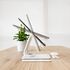 Soporte Mesa Tooq Giratório Ajustable p/ Tablet Max. 13" Blanco image number null