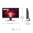 Monitor BenQ MOBIUZ 23.8" EX240N VA FHD 165Hz / 120Hz (PS5/Xbox X) 1ms FreeSync Premium image number null