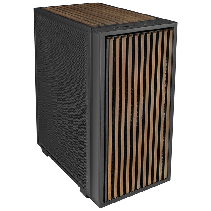 Panel Frontal Lian Li x Dan Cases B4 Vertical AeroDeck Negra image number 2