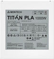 Fuente Montech Titan PLA 1000W 80 Plus Platinum PCIE5 (Cybenetics Platinum) image number null