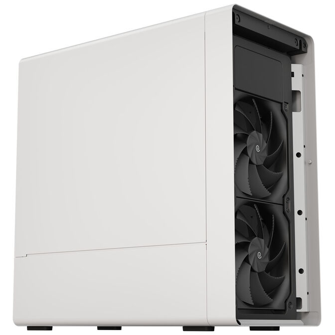 Caja ATX HAVN BF 360 Flow Solid Blanco image number 1