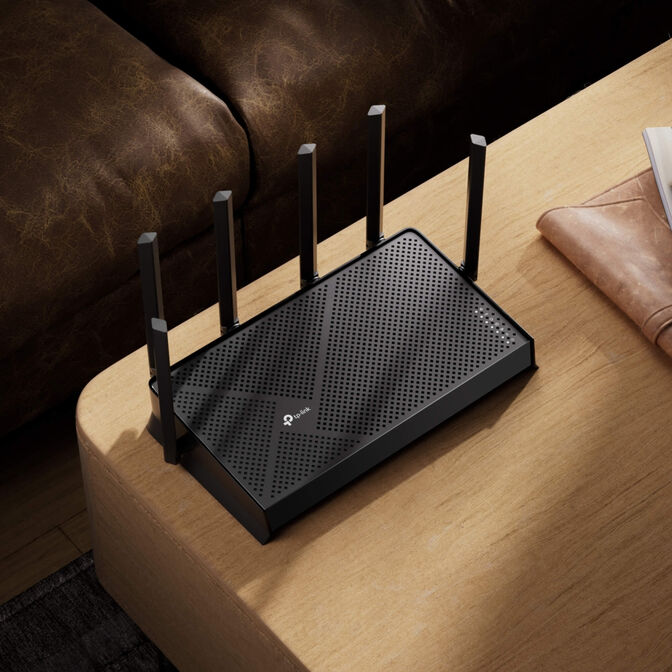 Router TP-Link Archer BE400 BE6500 Dual-Band Wi-Fi 7 MLO 4K-QAM Preto image number 4