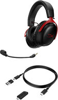 Auriculares HyperX Cloud III Wireless Negro/Rojo image number null