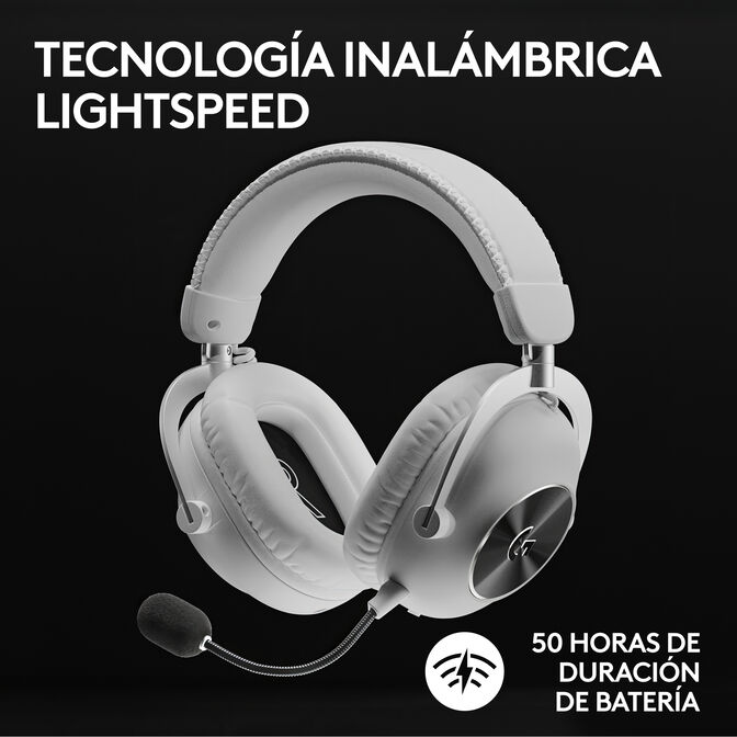 Auriculares Logitech G PRO X 2 Lightspeed Wireless/Bluetooth Blanco image number 19