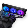 Water Cooler CPU Phanteks Glacier One 360S25 DRGB Negro - 360mm image number null