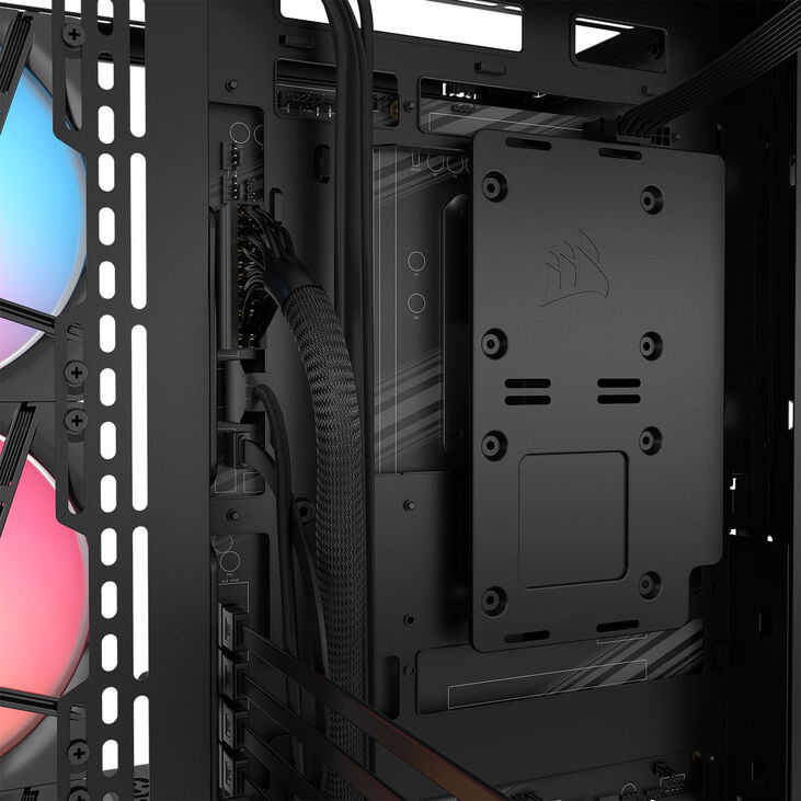 Torre E-ATX Corsair 3500X RSR ARGB Negro Cristal Templado image number 13