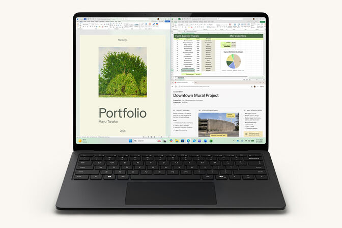 Port&aacute;til Microsoft Surface Laptop 8 Copilot+ PC 13.8" Intel Core Ultra 5 335 16GB RAM 256GB SSD Windows 11 Pro Negro image number 0