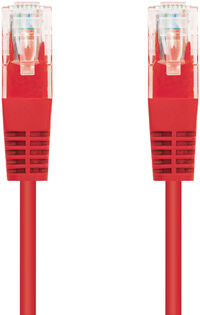 Cable de Red NanoCable RJ45 CAT.6 UTP AWG24 2 M Rojo Cable de Red NanoCable RJ45 CAT.6 UTP AWG24 2 M Rojo