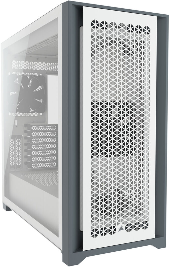 Torre E-ATX Corsair 5000D Airflow Blanco Cristal Templado image number 0