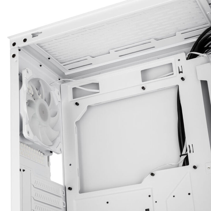 Caja ATX Lian Li Lancool 205 Mesh-C Blanca Vidrio Templado image number 4