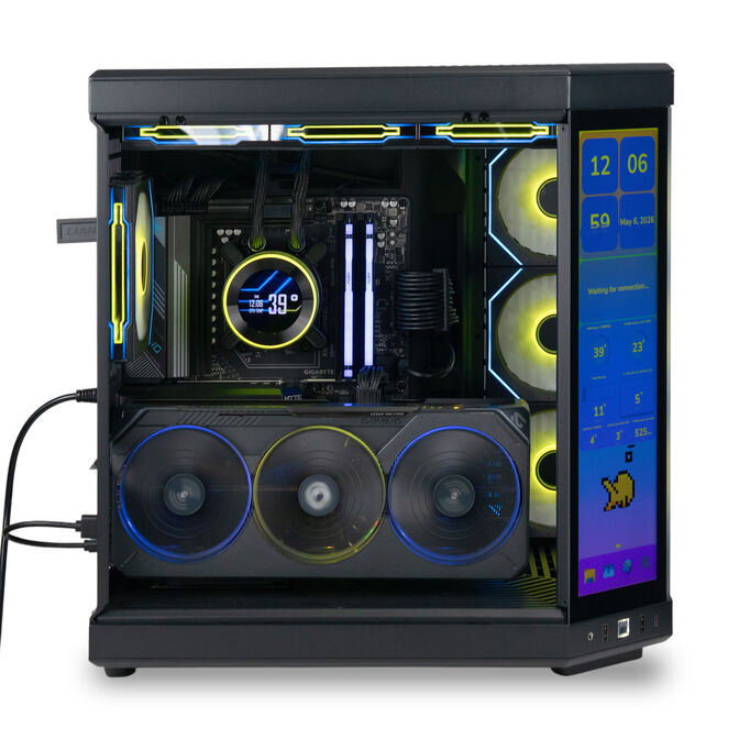 Ordenador King Mod Gamer-PC HYTE Ryzen 7 9850X3D 64GB DDR5 2TB RTX 5090 WiFi W11 image number 1