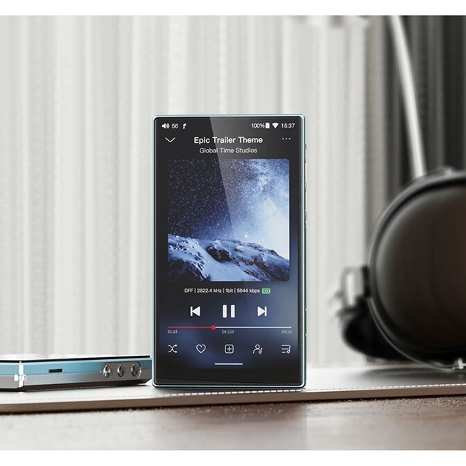 Reproductor de Audio Digital FiiO JM21 Android Hi-Res Azul Cielo image number 7