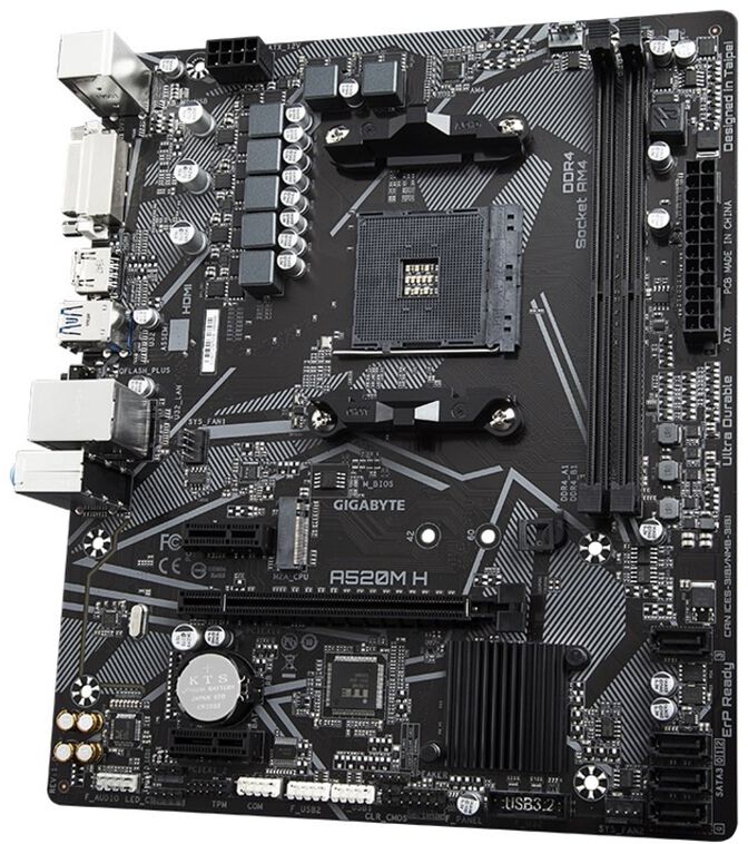 Placa Base Gigabyte A520M-H image number 1